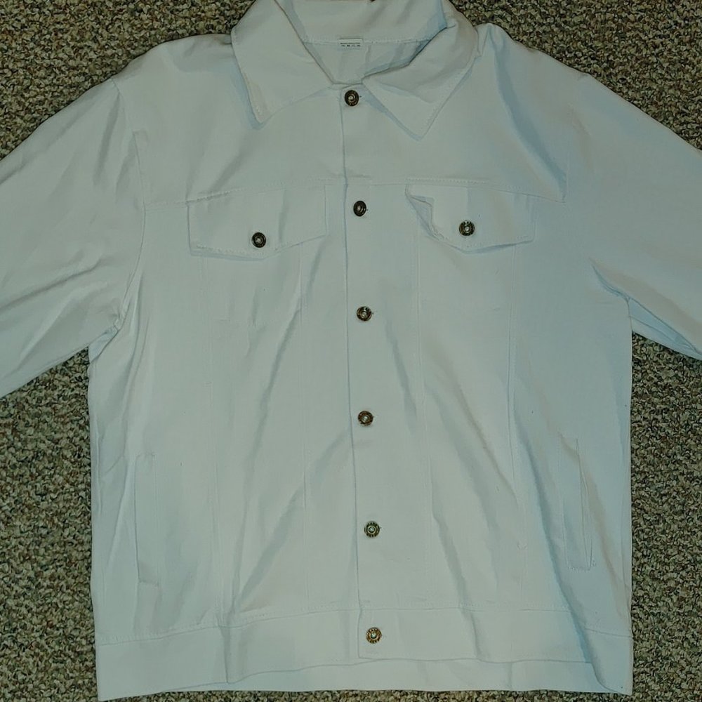 White China Denim Jacket